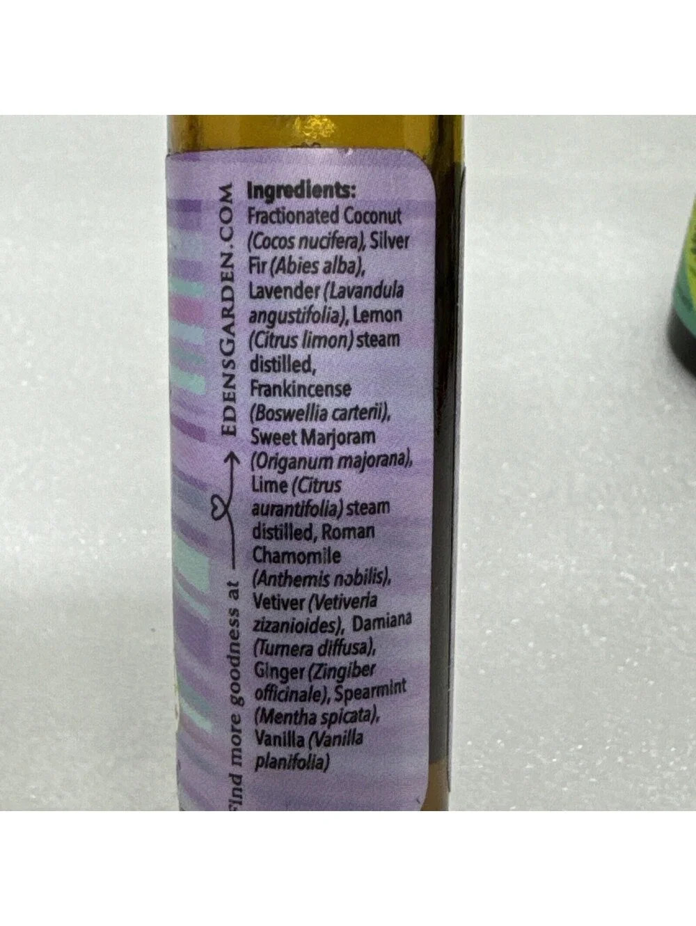 Lot Of 6 Edens Garden Roll On Essential Oils Pollen Buster Germ Ease Sleepy Time